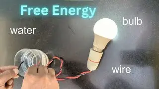 free energy from water project
