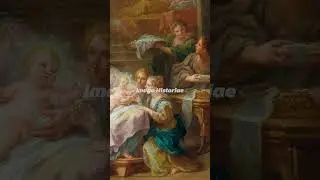 A Divine Birth: Sebastiano Conca's Masterpiece #painting #arthistory #museum