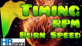 Ignition Timing : RPM : Burn Speed