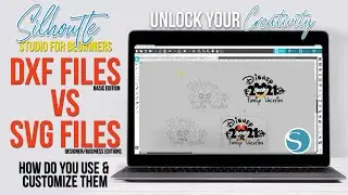Silhouette Studio for Beginners| SVG and DXF Files Tips