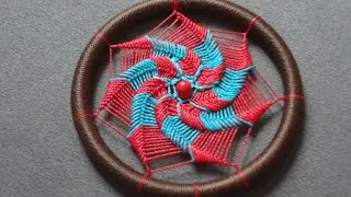 Two-Color Spiral Dreamcatchers