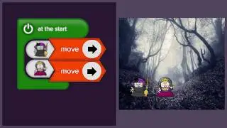 Block coding - Level 1: Royal chase from On the move