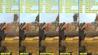 Sniper Elite 4 DX12 GTX 1060 Vs GTX 970 Vs GTX 780 TI Vs AMD RX 480 Vs AMD Fury X FPS Comparison