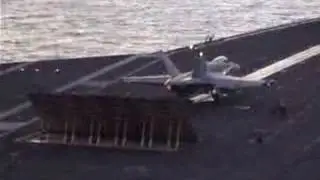 F-18 engine FOD out