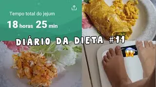 Diário da Dieta #11 PESAGEM