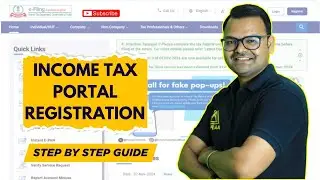 Income Tax Portal Registration 2025– Step by Step Procedure | Aalpha Global Institute |