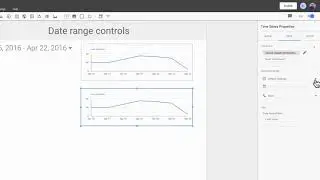 Use date range controls in Data Studio