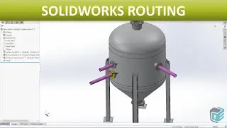 SOLIDWORKS Routing - Start Route