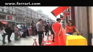Official Grand Opening First Ferrari Store At London UK 2009