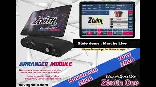 Arrangeur Cavagnolo Zenith One  Marche Live