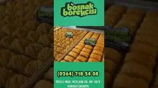 Boşnak Börekçisi reklam