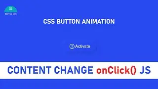 Button Animation CSS with content Changeing
