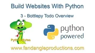 Python Web Frameworks: 3 Bottle Todo Overview