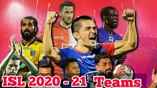 ISL Teams playing in 2020-21