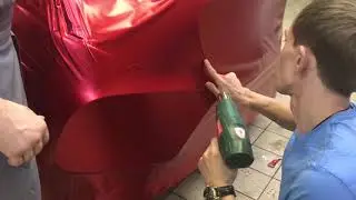 Оклейка Mercedes виниловой пленкой