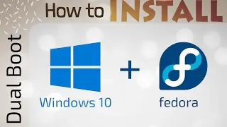 Dual boot | How to install Windows 10 and Fedora Linux | with UEFI secure boot | 2017