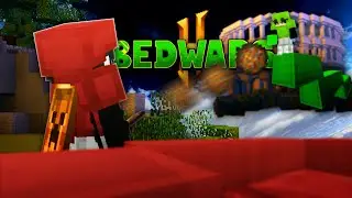 FIRE BALL TRYHARD I BEDWARS HYPIXEL I ft SrJoab
