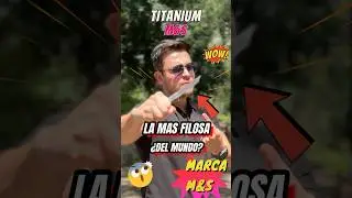 La Navaja MÁS FILOSA del MUNDO #camping #military #defensapersonal #curiosidades #shorts