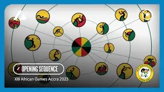 Accra 2023 African Games - Broadcast Opening Sequence