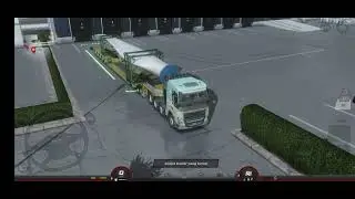 parking oversize truck