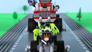 LEGO Adventures STOP MOTION LEGO Vehicles, Brick Build, Jurassic World | LEGO City | Billy Bricks