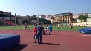 Hasan Birinci Sırıkla Yüksek Atlama 5.01m Denemesi