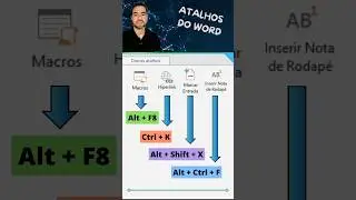 Atalhos do Word ✍️🏼 #informatica #estudos #concurso #dicas #foco #questões #prova