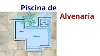 Piscina em ALvenaria