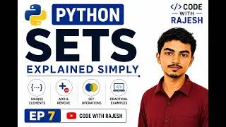Python Sets Explained Simply | Python Tutorial for Beginners
