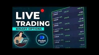 🔴 LIVE - Pocket Option Strategy ✔️ LIVE SIGNALS PRICE ACTION BINARY OPTION TRADING