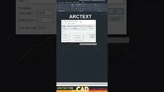 Arctext #25   | AutoCAD tutorial for beginners | AutoCAD basics
