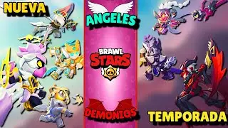 TODAS LAS SKINS de la Temporada de ANGELES y DEMONIOS en Brawl Stars | VUELVE SKIN de SUPERCELL MAKE