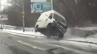 Autounfall Russland #5 Januar 2017