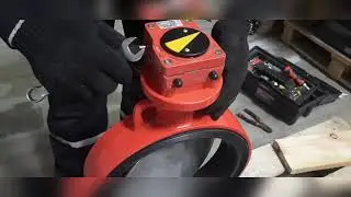 Заміна ущільнення з затворі поворотному дисковому