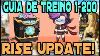 Maplestory LEVEL/Training lv 1-200 GUIA de treino Rise Update