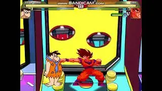 Mugen: Son Goku VS. Fred Flintstone