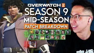 BIG TANK BUFFS - Overwatch 2 Mid-Season 9 Patch Breakdown