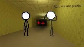 Стикман и backrooms #flipaclip #stickman #animation #врекомендации #закулисье #backrooms #анимация