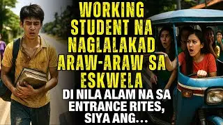 WORKING STUDENT NA NAGLALAKAD ARAW-ARAW SA ESKWELA—DI NILA ALAM NA SA ENTRANCE RITES, SIYA ANG...