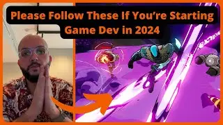 5 Game Dev Tips if you're Starting in 2024 #gamedevtips #indiegamedev