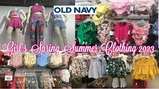 OLD NAVY GIRL'S SPRING SUMMER CLOTHING 2023 * SHOP WITH ME AT OLD NAVY #oldnavy #shopwithme