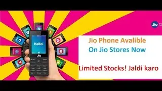 Jio Phone Available! confirmed