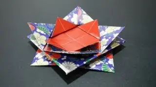 Origami - How to fold a Lotus