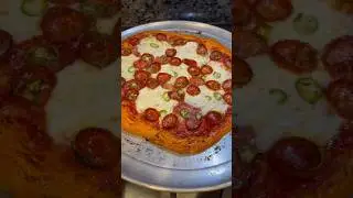Homemade Pizza using Urban Slicer Pizza Worx Dough Mix 🍕🇮🇹 #pizza #productreview #dough