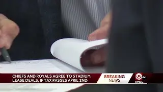 Chiefs, Royals unveil stadium lease agreements with Jackson County pending voter approval