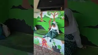 Farza ngintip apa kok langsung ngumpet?