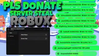 ROBLOX PLS DONATE SCRIPT 2026 - AUTO STEAL ROBUX FROM ALL PLAYERS (NERO SCRIPTS).