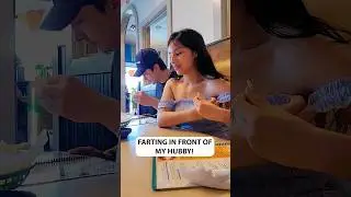 farting in front of my hubby 🤣 