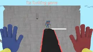 Poppy Playtime 1 | Huggy Wuggy Chase But The Vents Are Gone