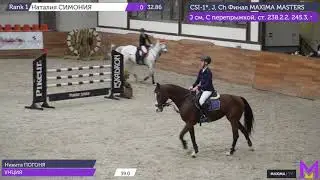 Никита На Унции в общем зачёте с высотой 130 см - первое место.